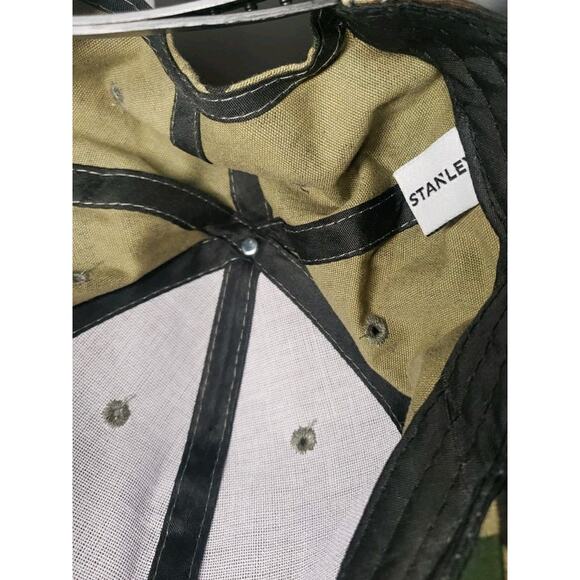 STANLEY Tools Green CAMO Camouflage Baseball TRUCKER Hat Cap Snap Back - Picture 6 of 6